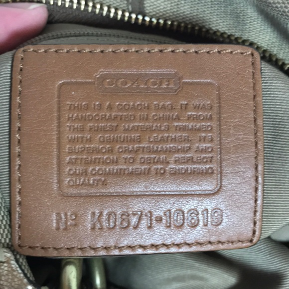 Authentic Coach Handbag - Picture 5 of 6